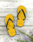 Unisex Yellow Mazda Flip Flops™