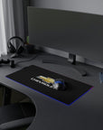 Black Chevrolet LED Gaming Mouse Pad™