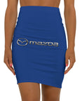 Women's Dark Blue Mazda Mini Skirt™