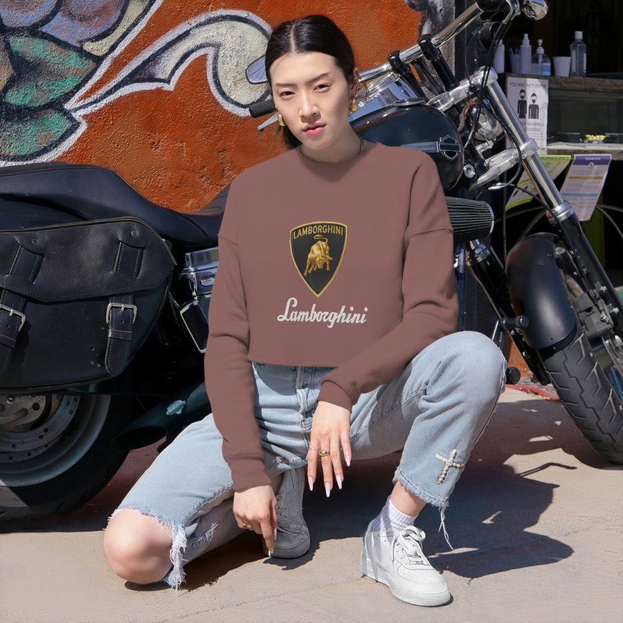 Women's Lamborghini Cropped Sweatshirt™