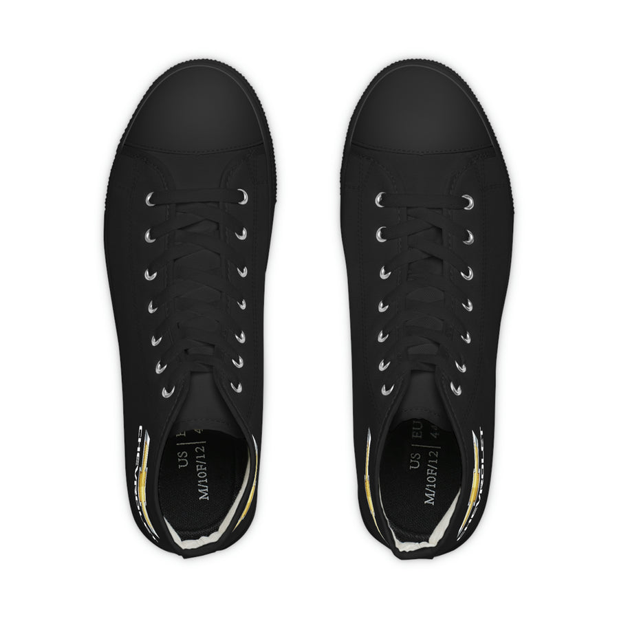 Men's Black Chevrolet High Top Sneakers™