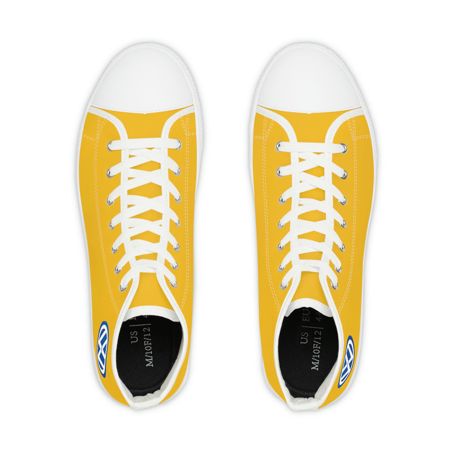 Men's Yellow Volkswagen High Top Sneakers™