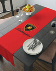 Red Lamborghini Table Runner (Cotton, Poly)™