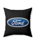 Black Ford Spun Polyester Square Pillow™