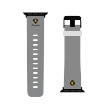 Grey Lamborghini Watch Band for Apple Watch™