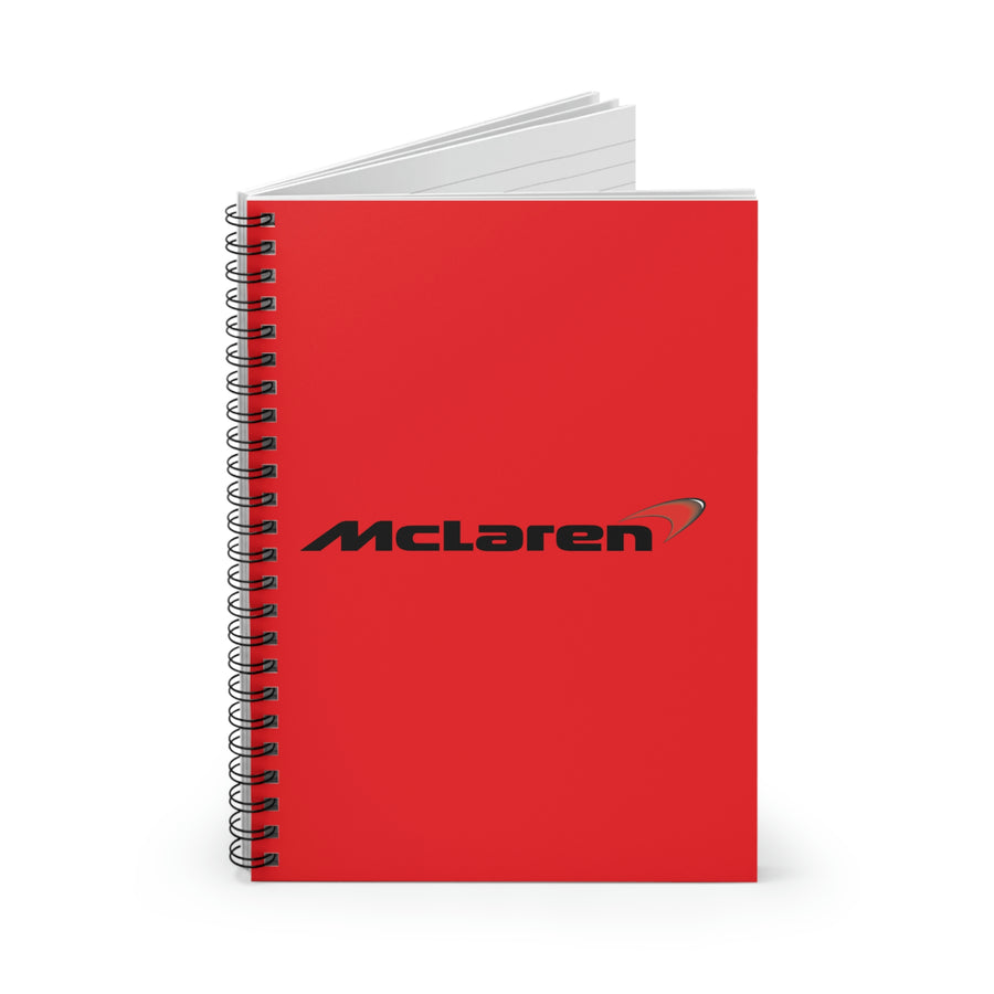 Red McLaren Spiral Notebook - Ruled Line™