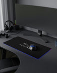 Black Jaguar LED Gaming Mouse Pad™