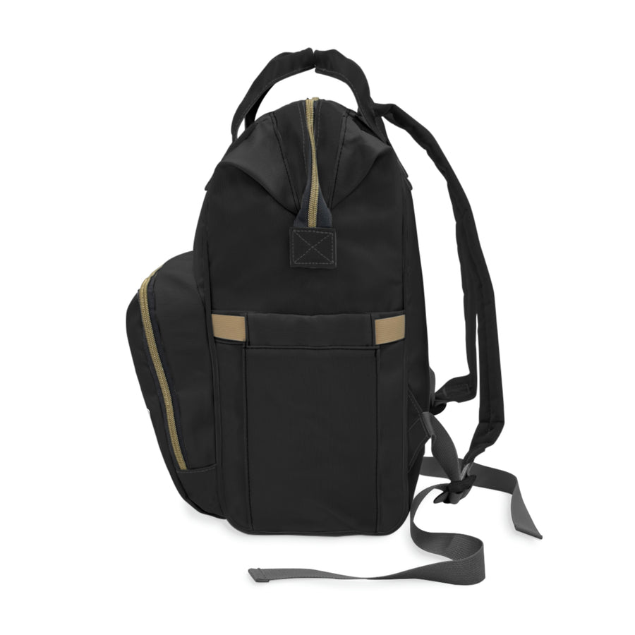 Black Mazda Multifunctional Diaper Backpack™