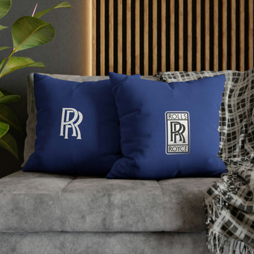 Dark Blue Rolls Royce Spun Polyester pillowcase™