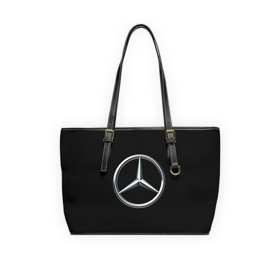 Black Mercedes Leather Shoulder Bag™