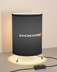 Black Dodge Tripod Lamp with High-Res Printed Shade, US\CA plug™