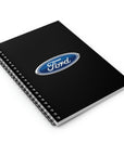 Black Ford Spiral Notebook - Ruled Line™