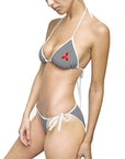 Women's Grey Mitsubishi Bikini Swimsuit™