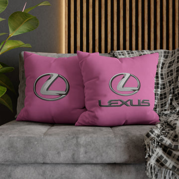 Light Pink Lexus Spun Polyester pillowcase™