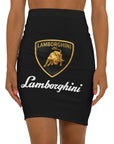 Women's Black Lamborghini Mini Skirt™