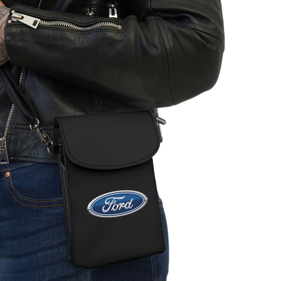 Black Ford Small Cell Phone Wallet™