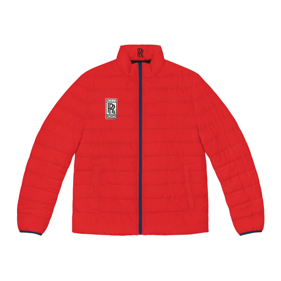 Men's Red Rolls Royce Puffer Jacket™