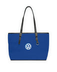 Dark Blue Volkswagen Leather Shoulder Bag™