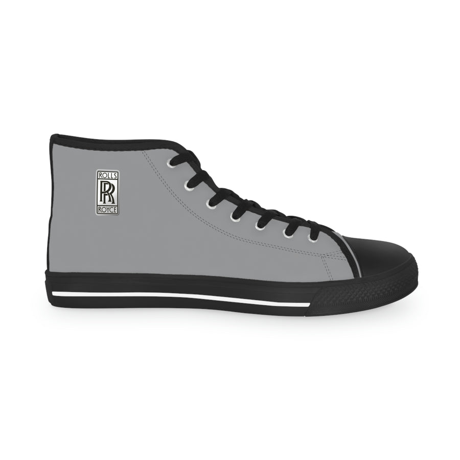 Men's Grey Rolls Royce High Top Sneakers™