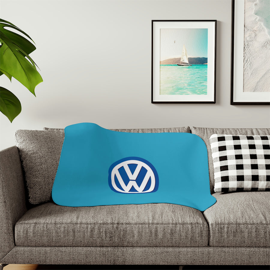 Turquoise Volkswagen Sherpa Blanket™