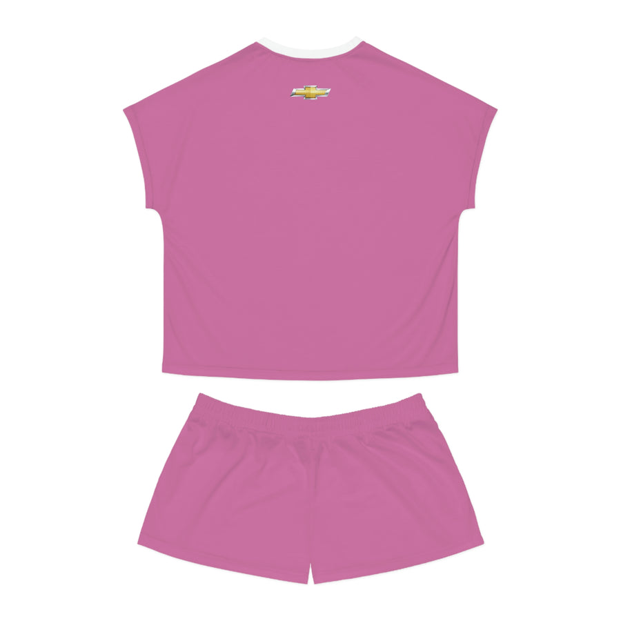 Women's Light Pink Chevrolet Short Pajama Set™