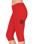 Women's Red Rolls Royce Capri Leggings™