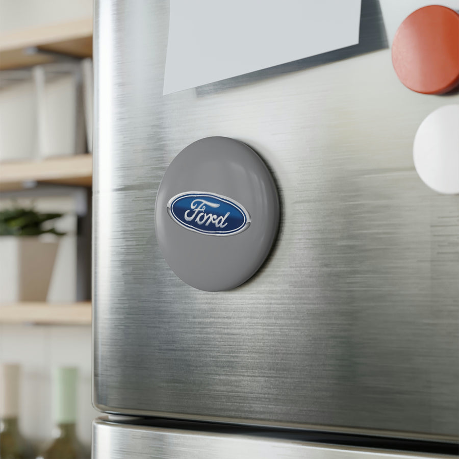 Grey Ford Button Magnet, Round (10 pcs)™