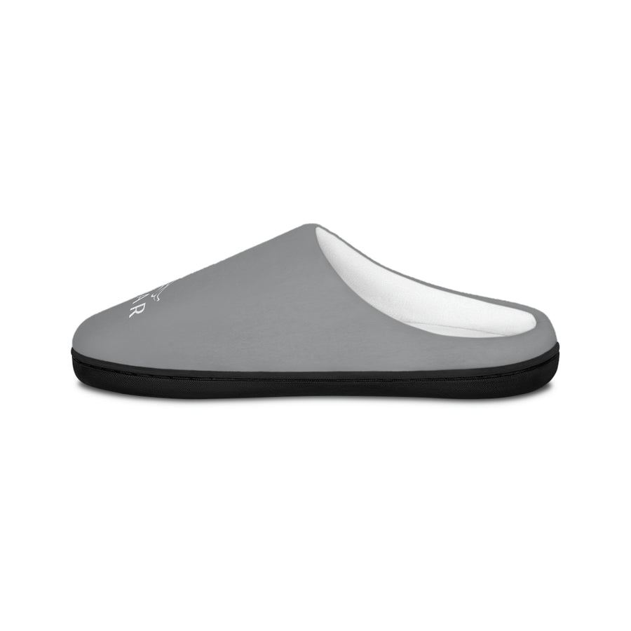 Unisex Grey Jaguar Indoor Slippers™