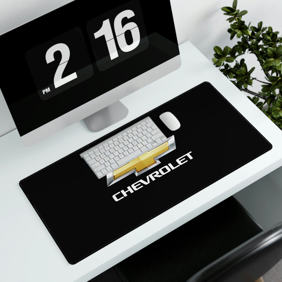 Black Chevrolet Desk Mats™