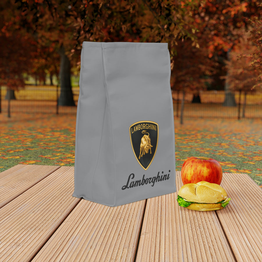 Grey Lamborghini Polyester Lunch Bag™