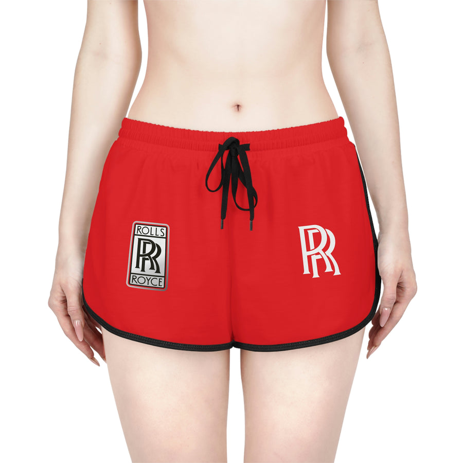 Women's Red Rolls Royce Relaxed Shorts™