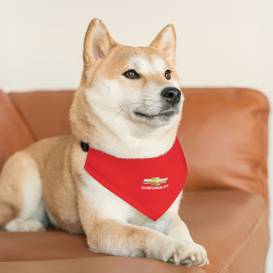 Red Chevrolet Pet Bandana Collar™