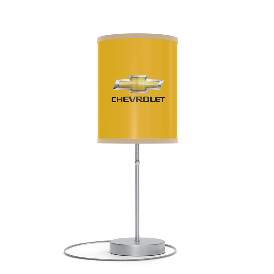 Yellow Chevrolet Lamp on a Stand, US|CA plug™