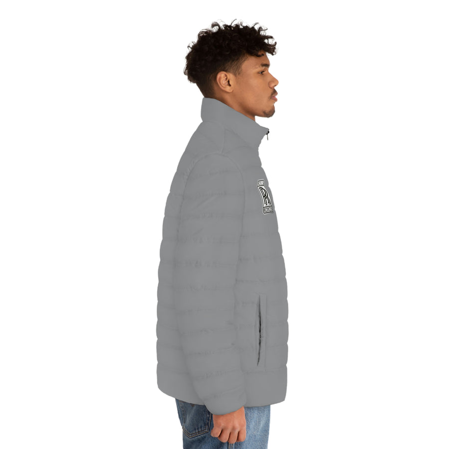 Men's Grey Rolls Royce Puffer Jacket™