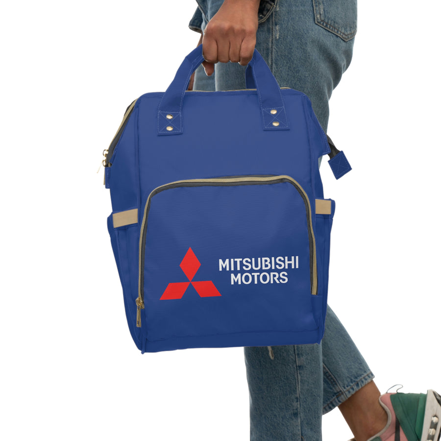 Dark Blue Mitsubishi Multifunctional Diaper Backpack™