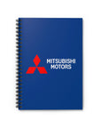 Dark Blue Mitsubishi Spiral Notebook - Ruled Line™