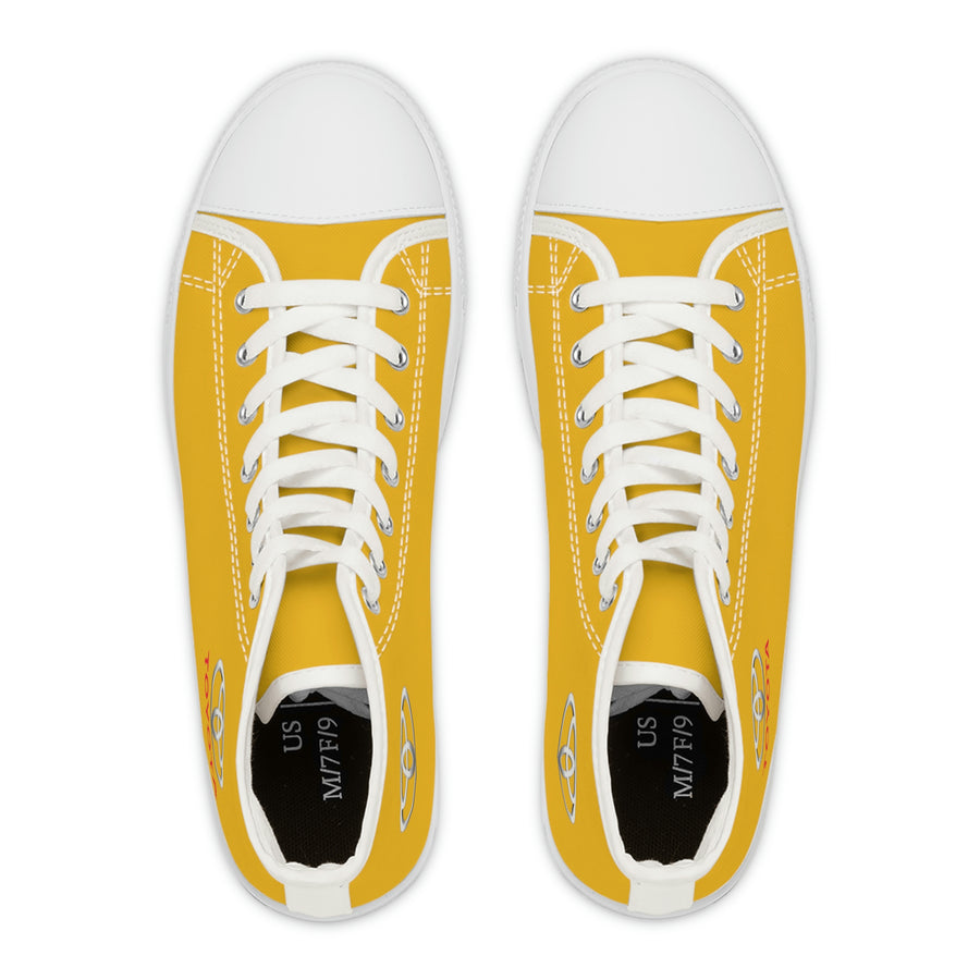 Women's Yellow Toyota High Top Sneakers™