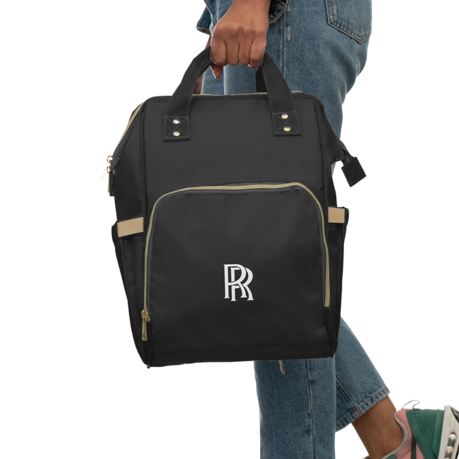 Black Rolls Royce Multifunctional Diaper Backpack™