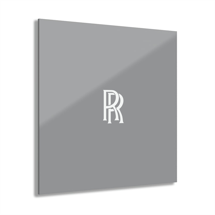 Grey Rolls Royce Acrylic Prints (French Cleat Hanging)™