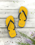 Unisex Yellow Mazda Flip Flops™