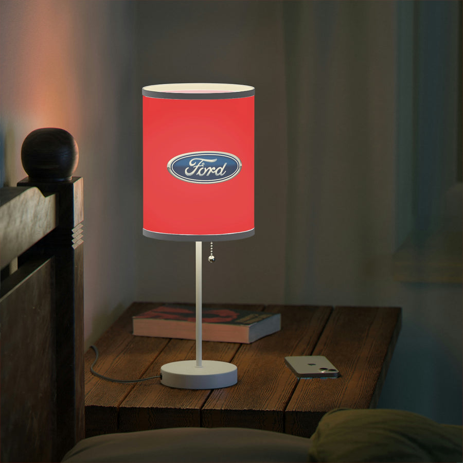 Red Ford Lamp on a Stand, US|CA plug™