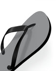 Unisex Grey Jaguar Flip Flops™