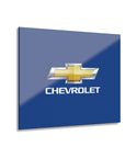 Dark Blue Chevrolet Acrylic Prints (French Cleat Hanging)™