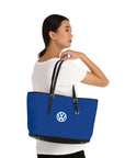 Dark Blue Volkswagen Leather Shoulder Bag™