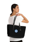 Black Volkswagen Leather Shoulder Bag™