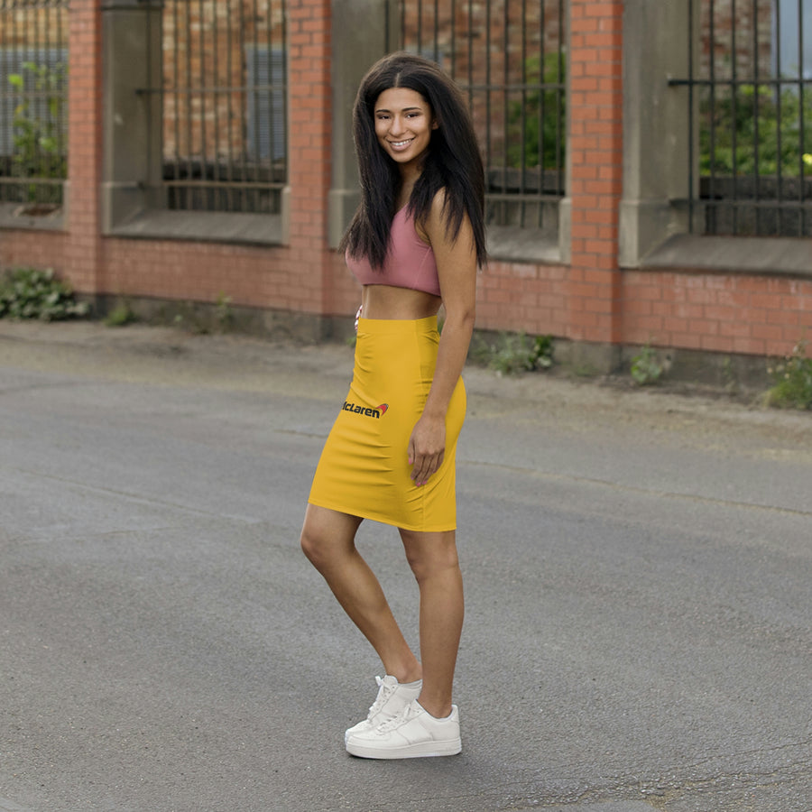 Women's Yellow McLaren Mini Skirt™