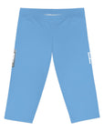 Women's Light Blue Rolls Royce Capri Leggings™