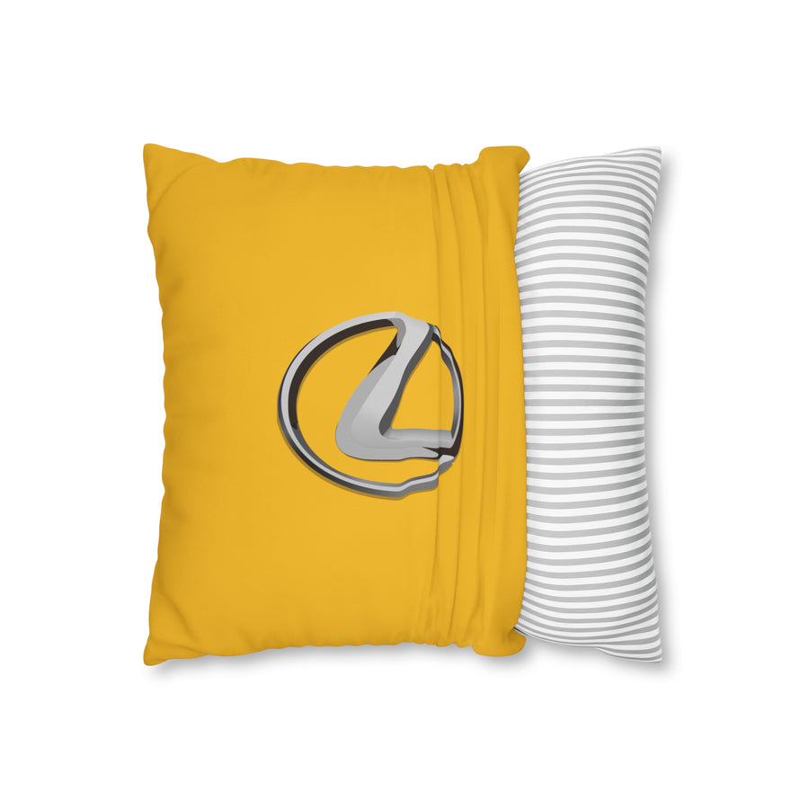 Yellow Lexus Spun Polyester pillowcase™