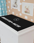 Black Mercedes Baby Changing Pad Cover™