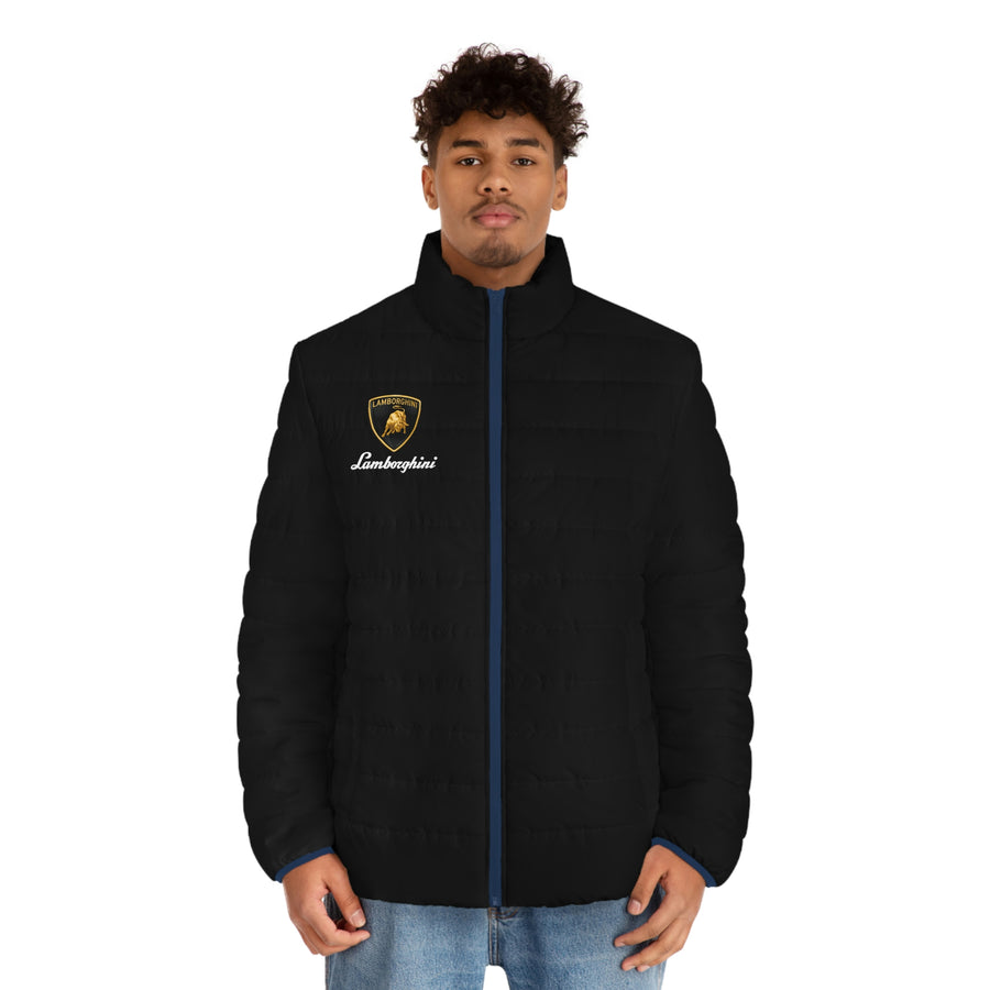 Men's Black Lamborghini Puffer Jacket™